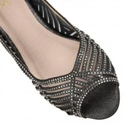 Pewter & Diamante Immy Open-Toe Shoes | Lotus 7 Pewter & Diamante Immy Open-Toe Shoes | Lotus -Top Quality Shoe Store pewter diamante immy open toe shoes lotus p12574 28676 medium