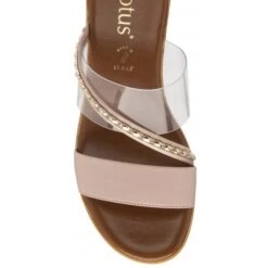 Pink Alma Mule Wedge Sandals | Lotus -Top Quality Shoe Store pink alma mule wedge sandals lotus p13682 32796 medium
