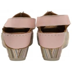 Pink Leather Deniz Wedge Shoes | Lotus -Top Quality Shoe Store pink leather deniz wedge shoes lotus p13704 32935 medium