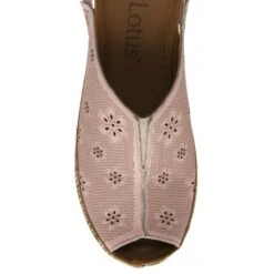 Pink Leather Deniz Wedge Shoes | Lotus -Top Quality Shoe Store pink leather deniz wedge shoes lotus p13704 32936 medium