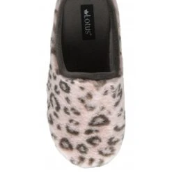 Pink Leopard-Print Cara Mule Slippers | Lotus -Top Quality Shoe Store pink leopard print cara mule slippers lotus p13120 30973 medium