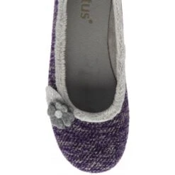 Purple Textile Shauna Ballerina Slippers | Lotus -Top Quality Shoe Store purple textile shauna ballerina slippers lotus p13518 32403 medium