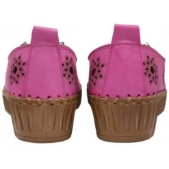 Raspberry Leather Kristen Slip-On Shoes | Lotus -Top Quality Shoe Store raspberry leather kristen slip on shoes lotus p13746 33271 medium