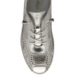 Silver Leather Katya Casual Shoes | Lotus -Top Quality Shoe Store silver leather katya casual shoes lotus p13696 33296 medium