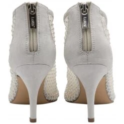 Silver Textile Alexandra Shoe-Boots | Lotus -Top Quality Shoe Store silver textile alexandra shoe boots lotus p13527 31878 medium