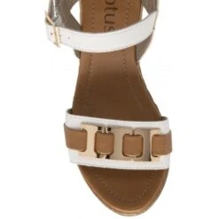 White Carina Open-Toe Wedge Sandals | Lotus -Top Quality Shoe Store white carina open toe wedge sandals lotus p13596 32840 medium