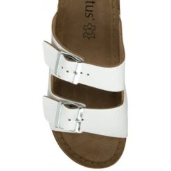 White Cortona Open-Toe Mule Sandals | Lotus -Top Quality Shoe Store white cortona open toe mule sandals lotus p13306 31563 medium