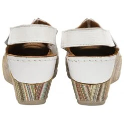 White Leather Deniz Wedge Shoes | Lotus 6 White Leather Deniz Wedge Shoes | Lotus -Top Quality Shoe Store white leather deniz wedge shoes lotus p13703 32931 medium