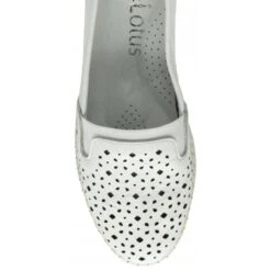 White Leather Francesca Slip-On Shoes | Lotus -Top Quality Shoe Store white leather francesca slip on shoes lotus p13268 31272 medium