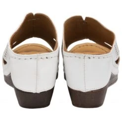 White Leather Genevieve Mule Sandals | Lotus -Top Quality Shoe Store white leather genevieve mule sandals lotus p13584 32751 medium