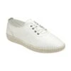 White Leather Juliana Lace-Up Shoes | Lotus