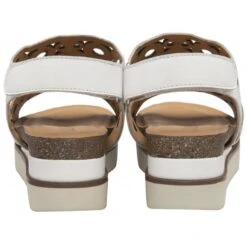 White Leather Melbourne Open-Toe Flatform Sandals | Lotus -Top Quality Shoe Store white leather melbourne open toe flatform sandals lotus p13582 32731 medium