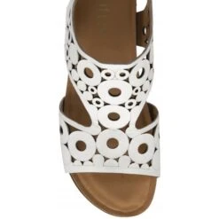 White Leather Melbourne Open-Toe Flatform Sandals | Lotus -Top Quality Shoe Store white leather melbourne open toe flatform sandals lotus p13582 32732 medium
