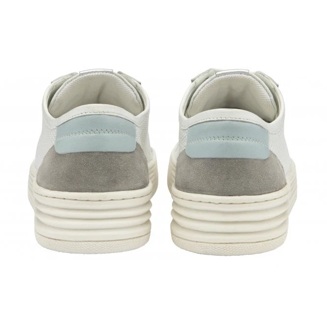 White Leather Sylvia Lace-Up Trainers | Stressless By Lotus 3 White Leather Sylvia Lace-Up Trainers | Stressless By Lotus - Image 3