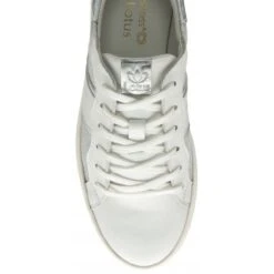 White & Silver Croc-Print Leather Simone Casual Trainers | Stressless By Lotus -Top Quality Shoe Store white silver croc print leather simone casual trainers stressless by lotus p13315 31623 medium