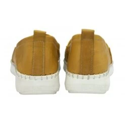 Yellow Leather Francesca Slip-On Shoes | Lotus -Top Quality Shoe Store yellow leather francesca slip on shoes lotus p13269 31267 medium